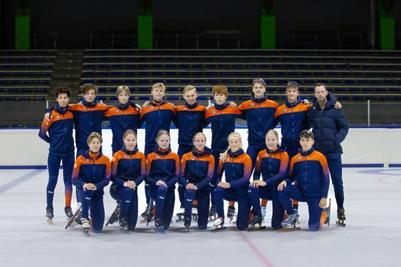 KTT Midden Oost Shorttrack Teamfoto