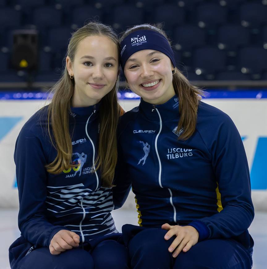 Lotte en Maud Groenen komen in actie bij het NK Clubs