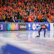 Jenning de Boo start ISU EK Afstanden 23-24 | Thialf