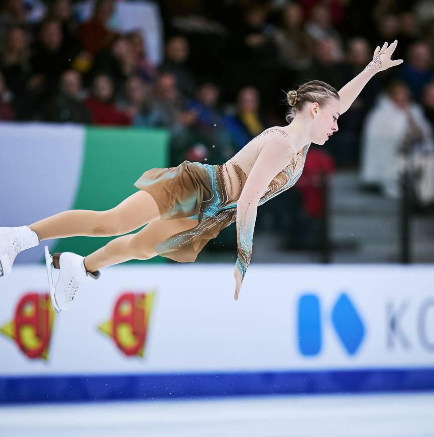 Niina Petrokina, EK Kunstschaatsen Tallinn, 2025