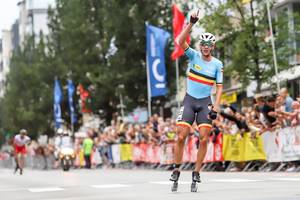 Bart Swings, ook in 2016 al ongenaakbaar op wieltjes in Oostende.