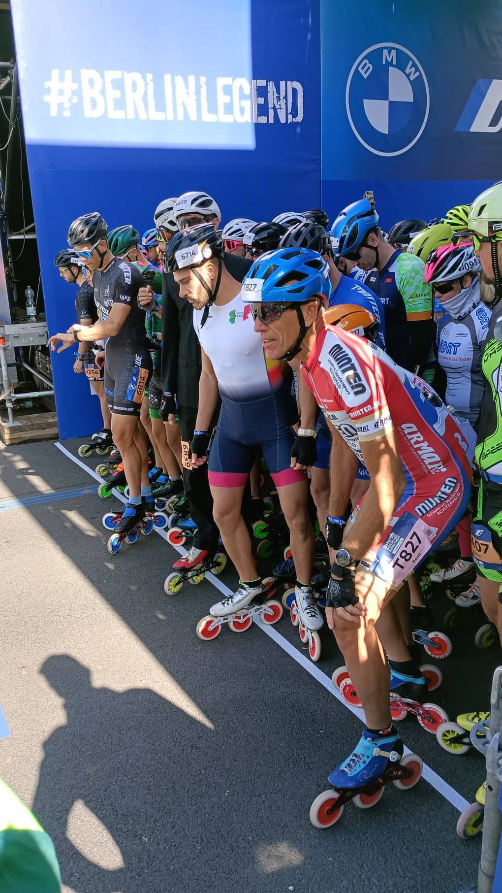 René de Klein staat op de start in Berlijn