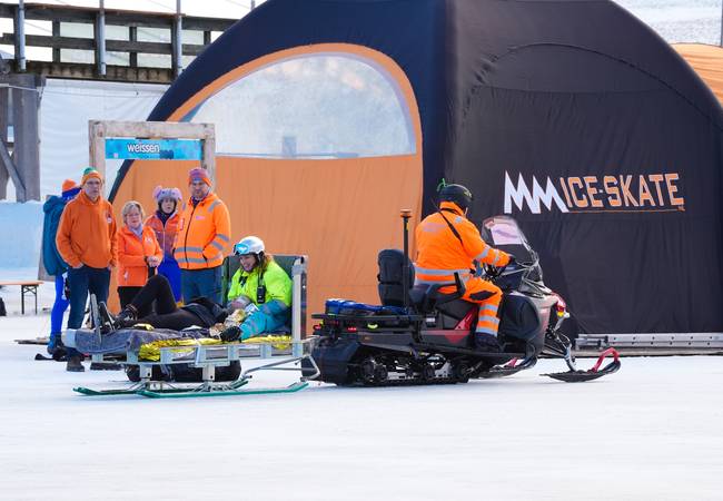 Tegenvaller op Weissensee