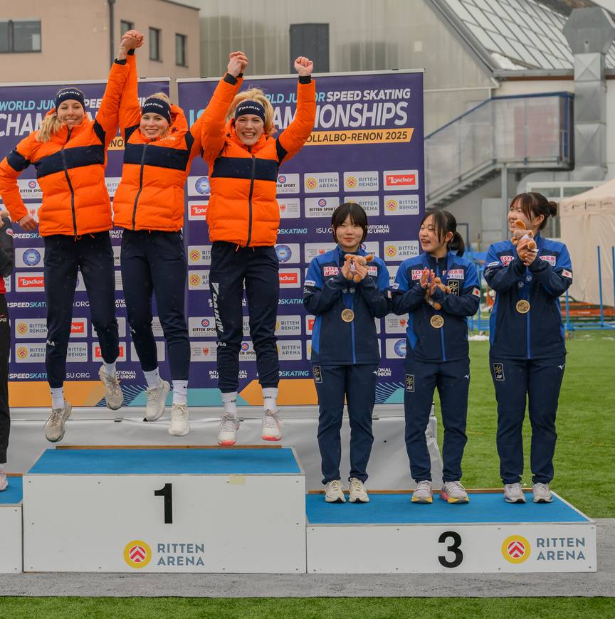 De gouden medaille is voor Team NL