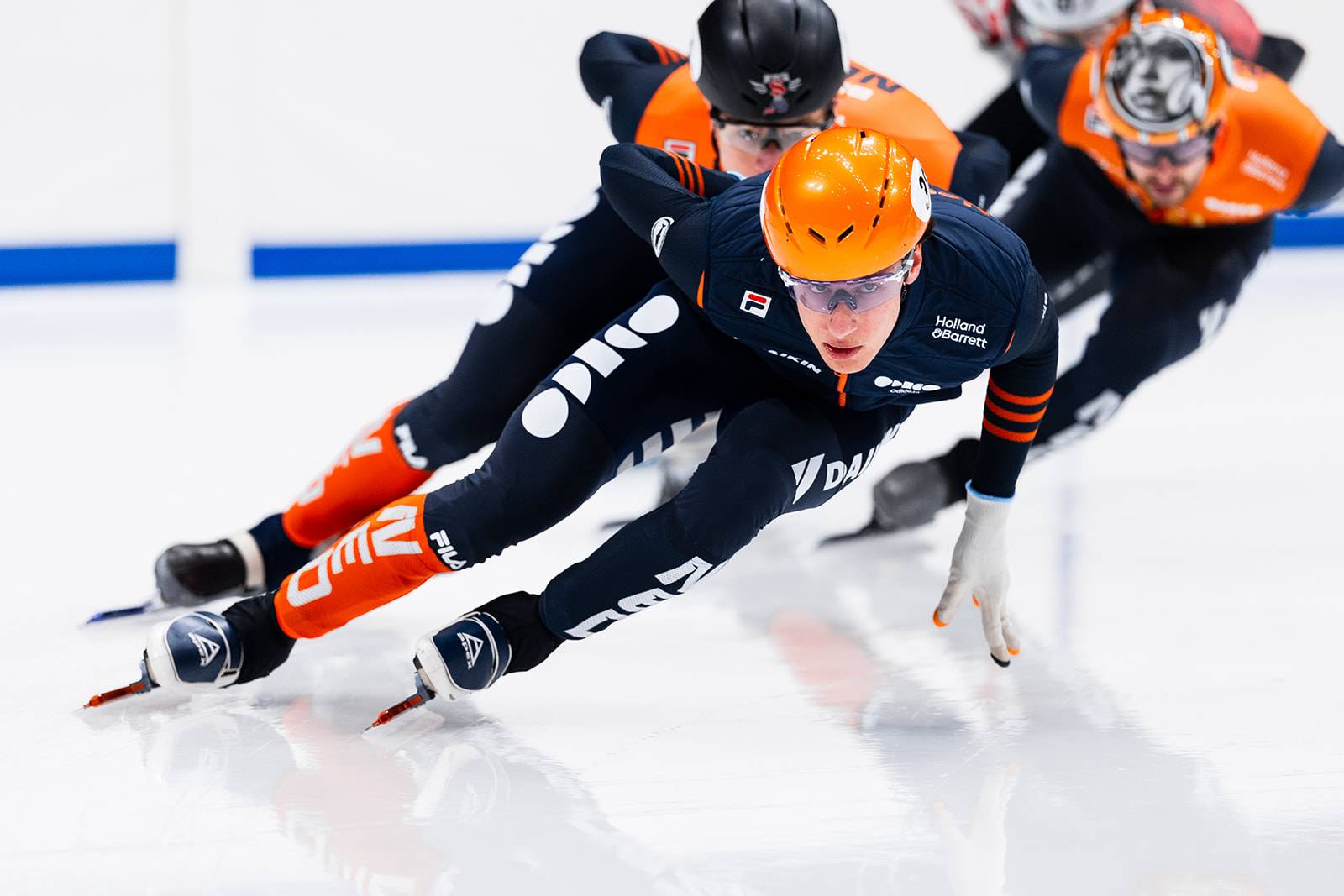 Daan Kos in training