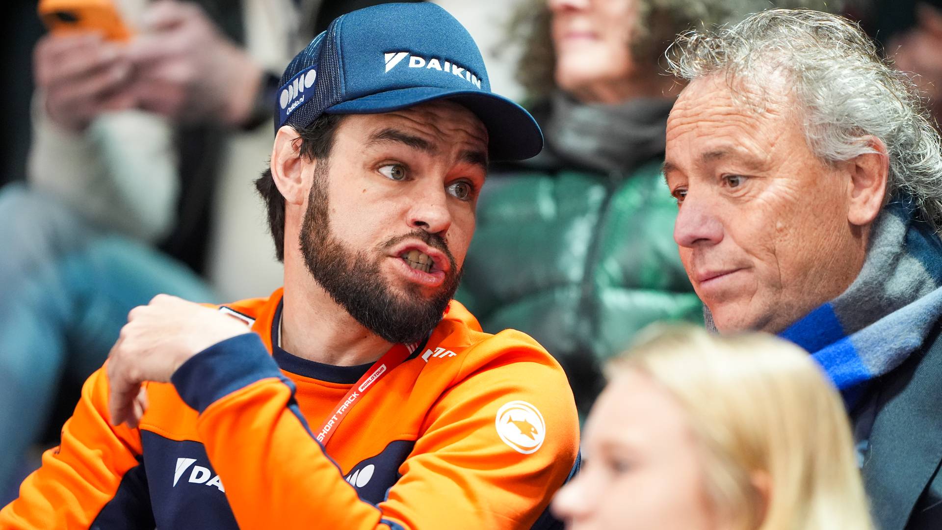 Sjinkie Knegt en Dennis Klaster