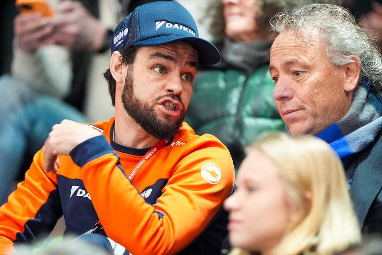 Sjinkie Knegt en Dennis Klaster