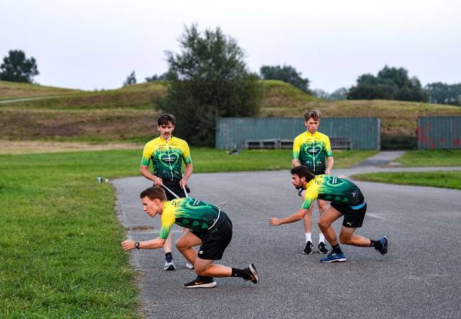 Elastieken, beproefde trainingsvorm voor schaatsers