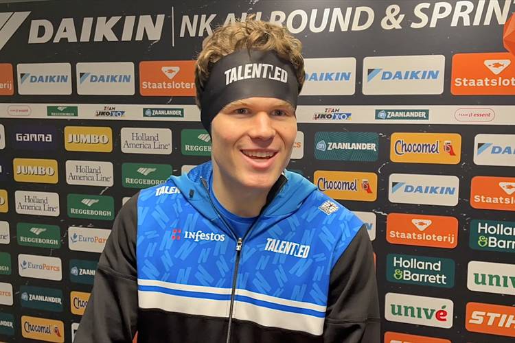 Olaf Vunderink, debutant Daikin NK Allround 2024