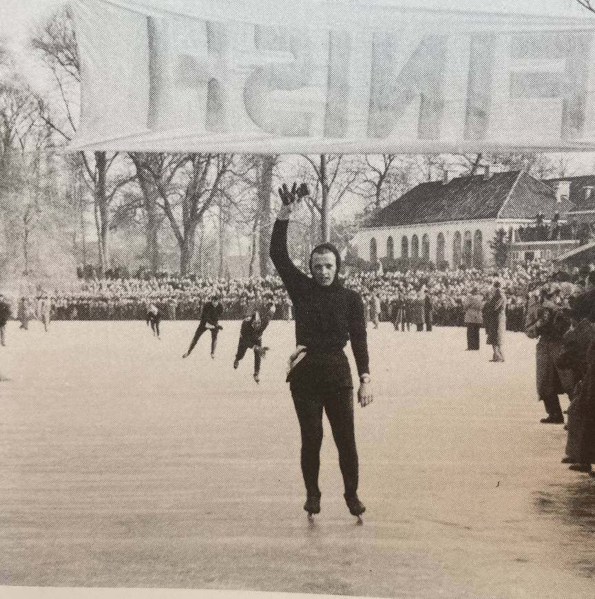 Jeen van den Berg nummer 1 in 1954