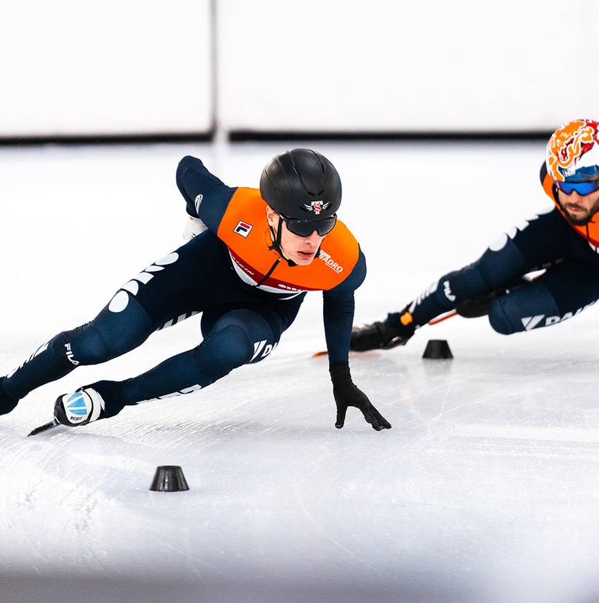 Jens van 't Wout in de ijstraining van aug 2024