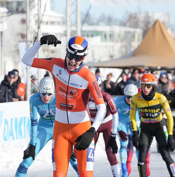 Marthijn Mulder winnaar GP 1 Lulea 2022