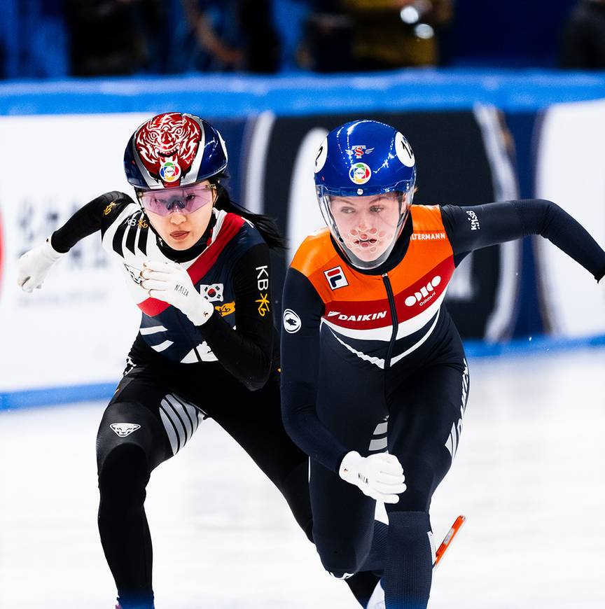 Michelle Velzeboer duelleert met de Koreaane legende Minjeong Choi