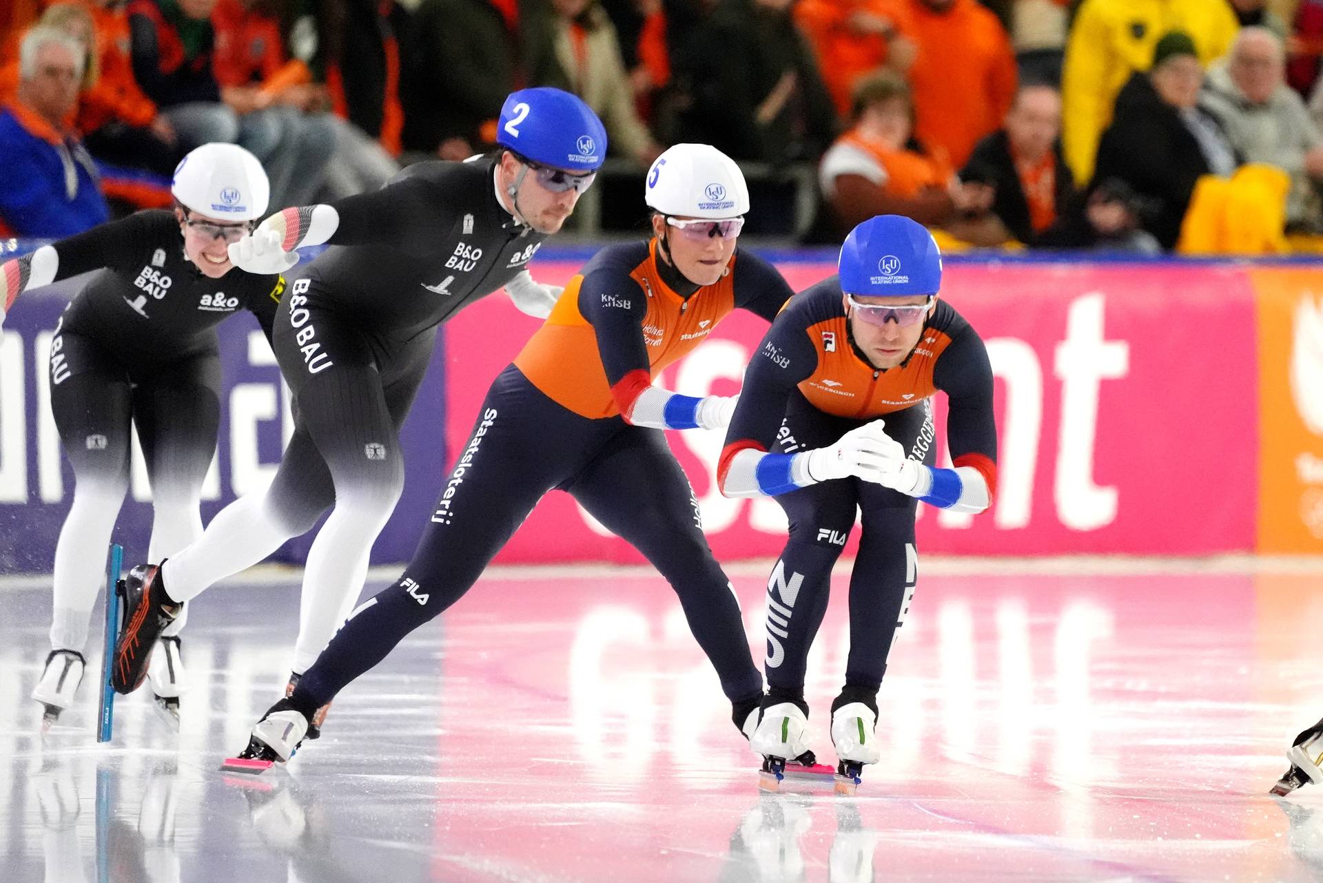 Mixed relay world Cup Thialf