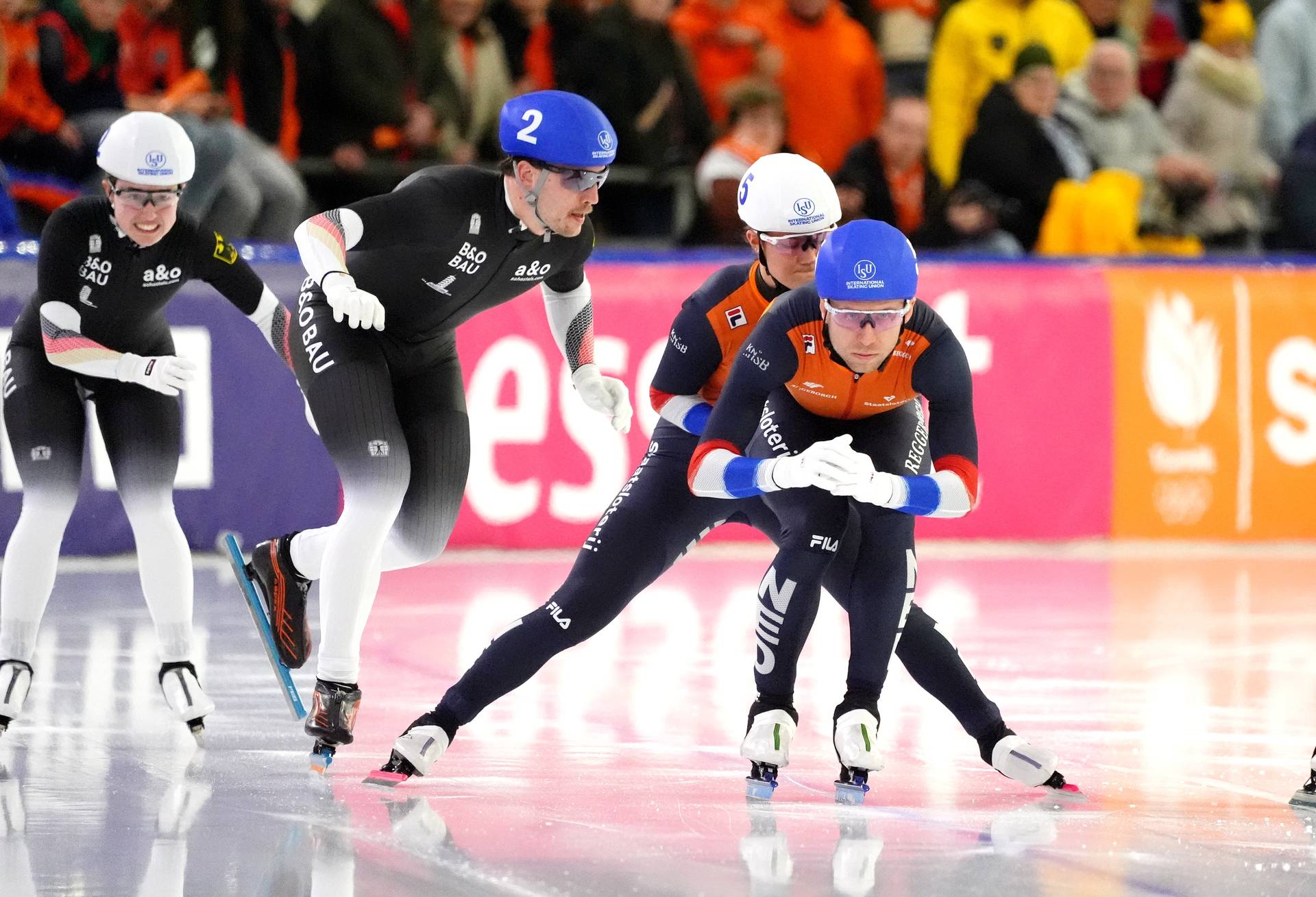 Mixed relay world Cup Thialf