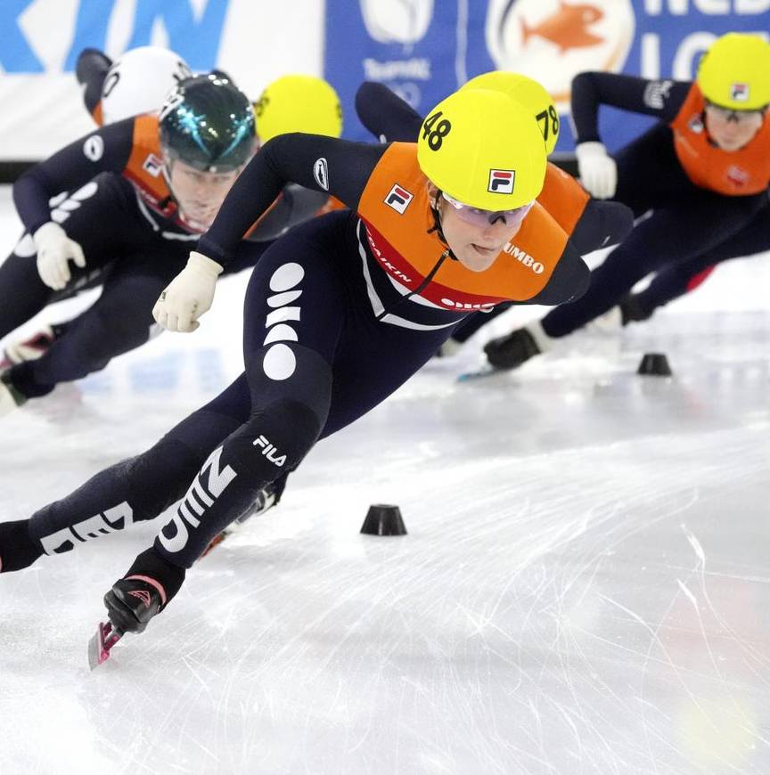 Angel Daleman World Cup Kwalificatietoernooi shorttrack, 2024 Heerenveen