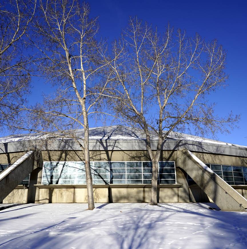 Olympic Oval van buitenaf, WK Afstanden 2024