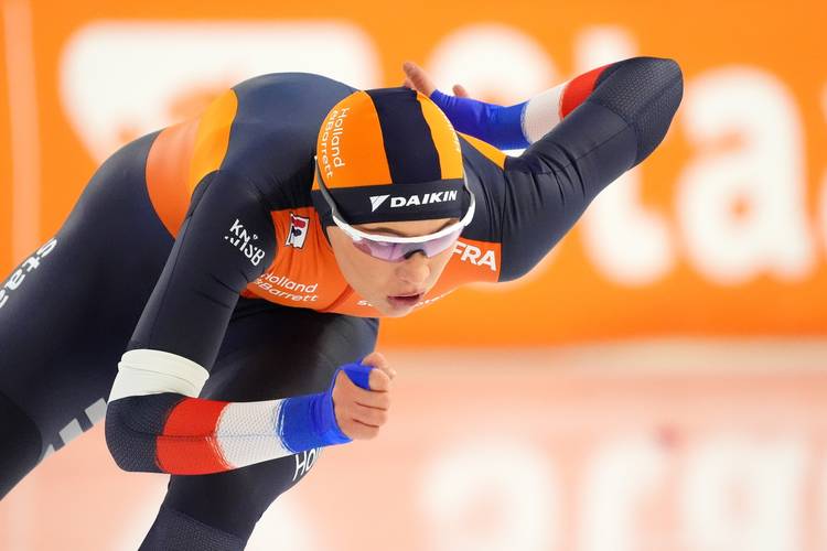 Jutta Leerdam, World Cup Heerenveen, februari 2025