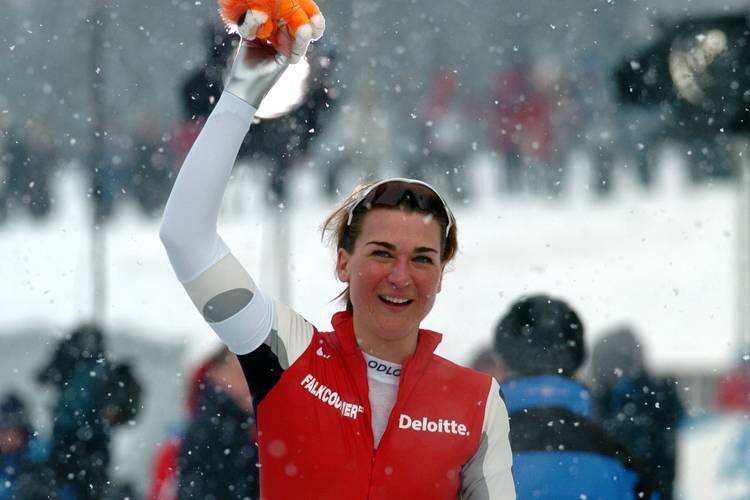 Barbara de Loor, wereldkampioene 1000 meter in 2005