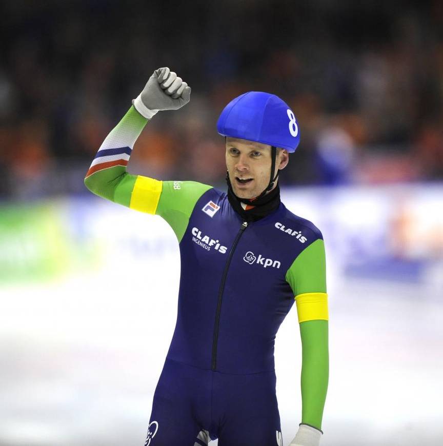 Arjan Stroetinga eerste wereldkampioen mass start