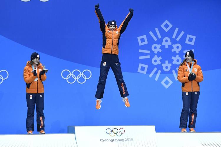 Carlijn Achtereekte, olympisch kampioene 3000 meter, 2018