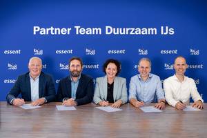 Partner team duurzaam ijs