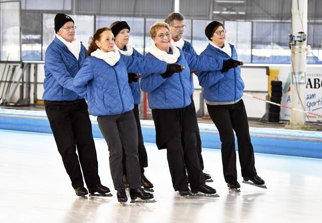 Team Hoorn met Annemarie Zandbergen, NK Hoorn 2021