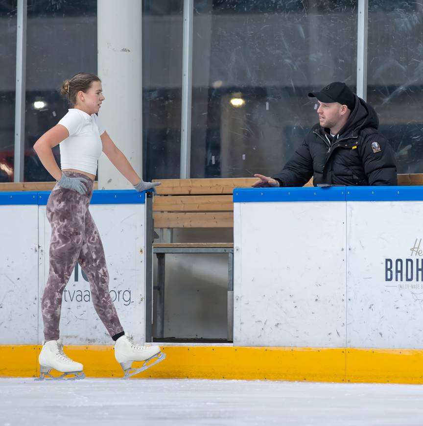 De docent en zijn pupil: Thomas Kennes en Niki Wories