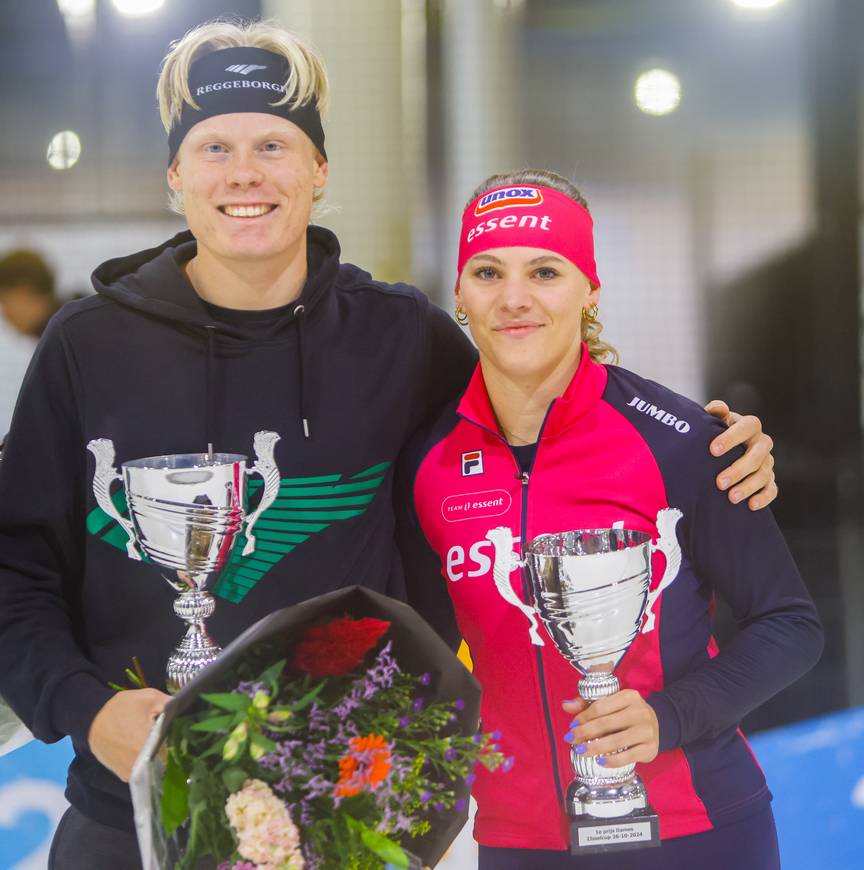 Tim Prins en Chloé Hoogendoorn