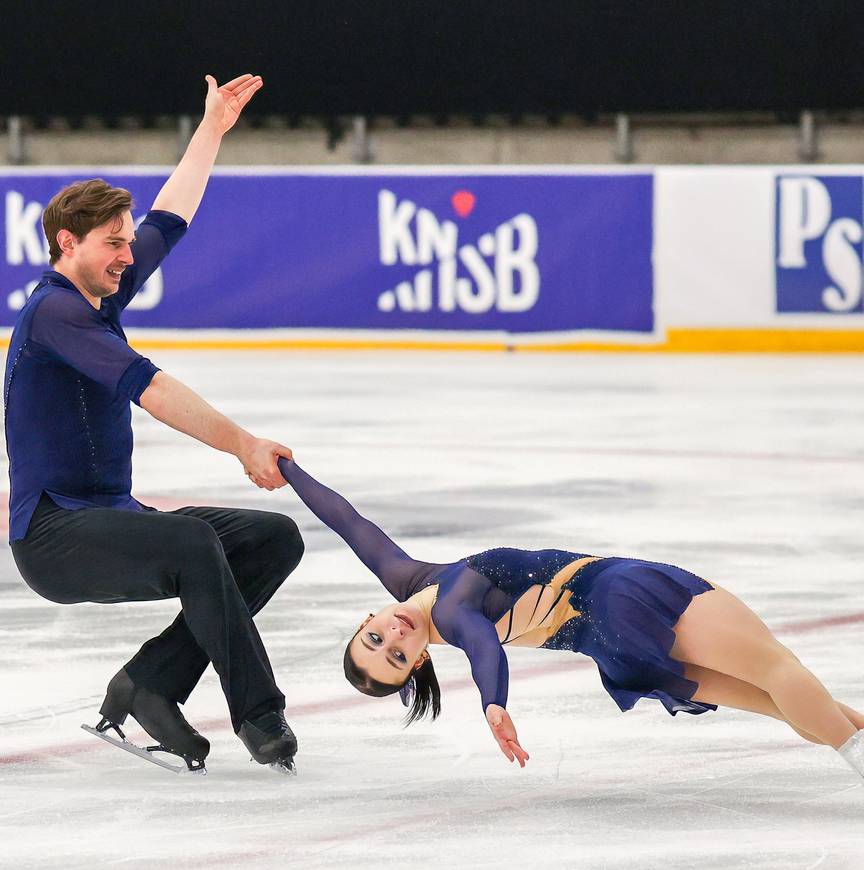 Michel Tsiba en Daria Danilova CC 2025