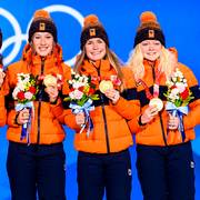 Relay vrouwen olympische Spelen 2022