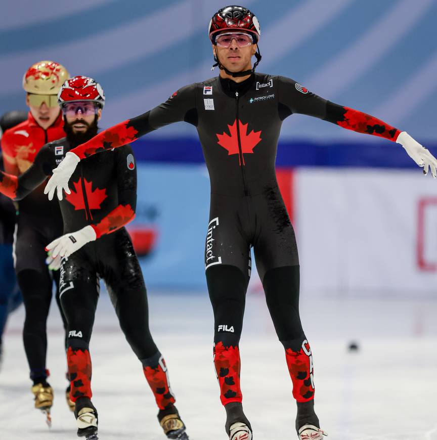 William Dandjinou winnaar 500 meter WT Montréal 1