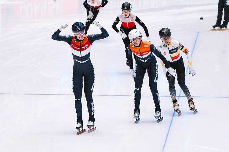 Xandra Velzeboer wint EK 500 meter 2024