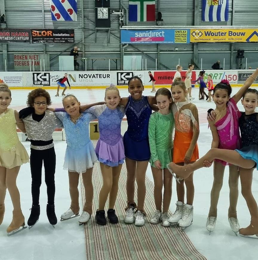 KCG jeugdschaatsers