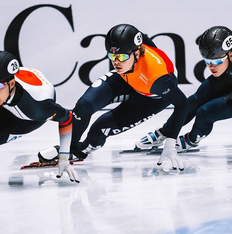 Melle van 't Wout was afgelopen seizoen nog even in actie tijdens de World Cup.