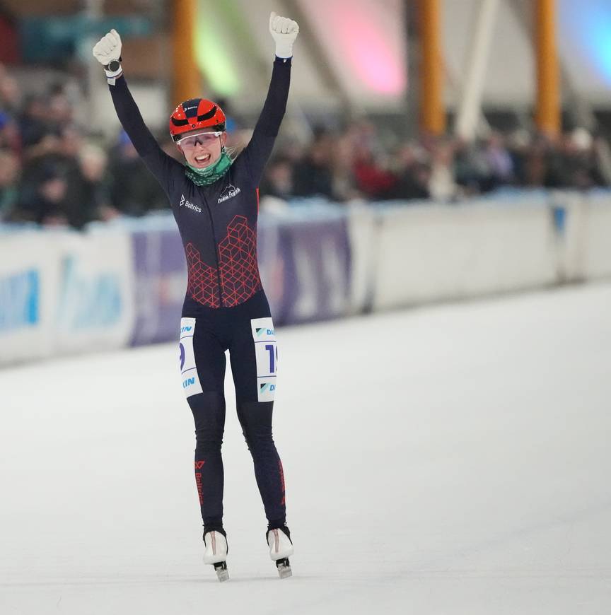 Vera van Ditshuizen wint in Eindhoven bij de beloften