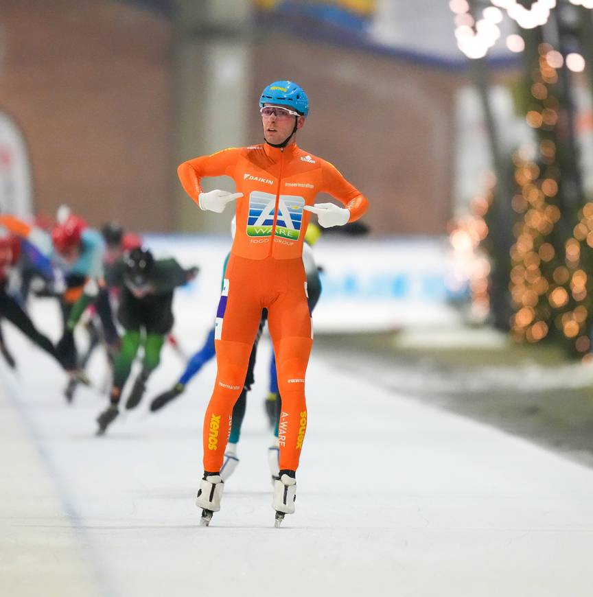 Kevin van der Horst is de gevierde man in Deventer: hij wint namens Royal A-ware