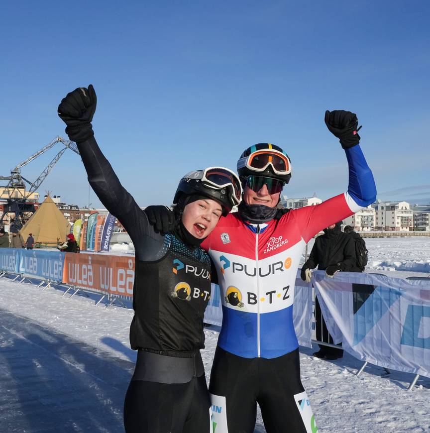 Veerle van Koppen en Esther Kiel Lulea