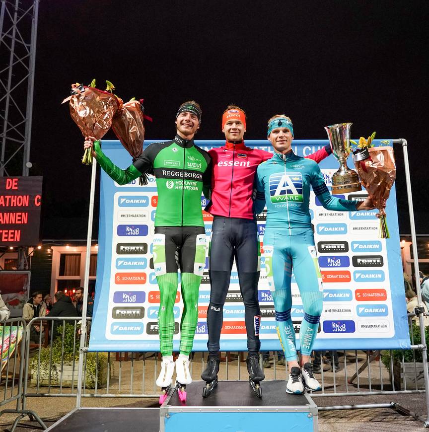 podium Amsterdam Homme Jan de Groot, Jordy van Workum, Jordy Harink