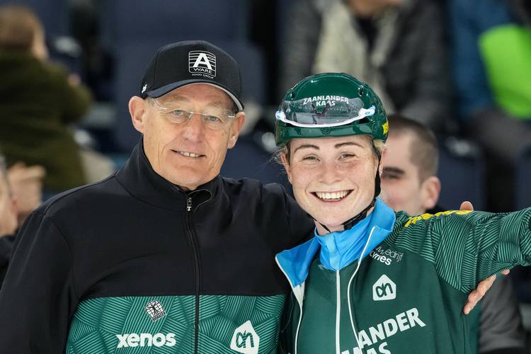 Marijke Groenewoud met Jillert Anema