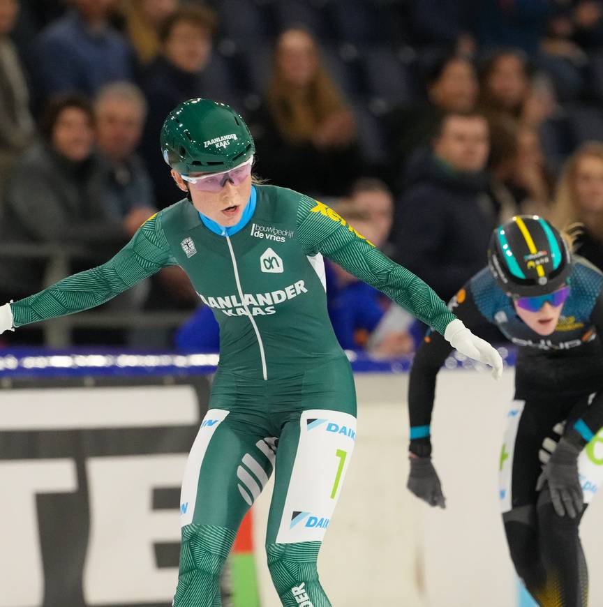 Marijke Groenewoud wint het Daikin NK Marathon in Heerenveen