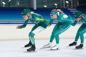 Marijke Groenewoud, Elisa Dul en Melissa Wijfje.