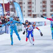 Jordy Harink wint de vierde Grand Prix op Natuurijs