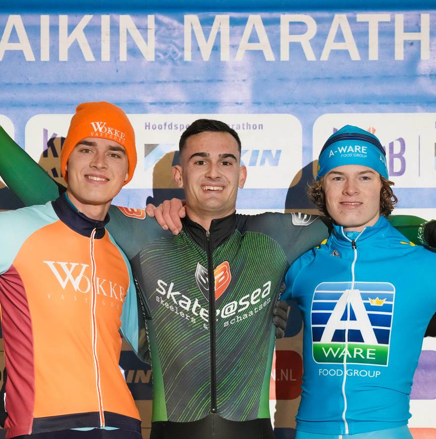 Podium Sjoerd Huisman Bokaal 2024 Arjen van Damme