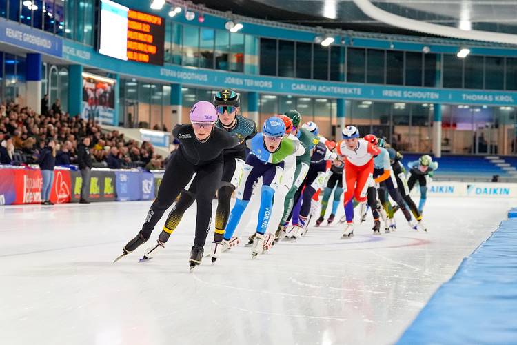 Irene Schouten wordt achtste bij de marathon in Heerenveen