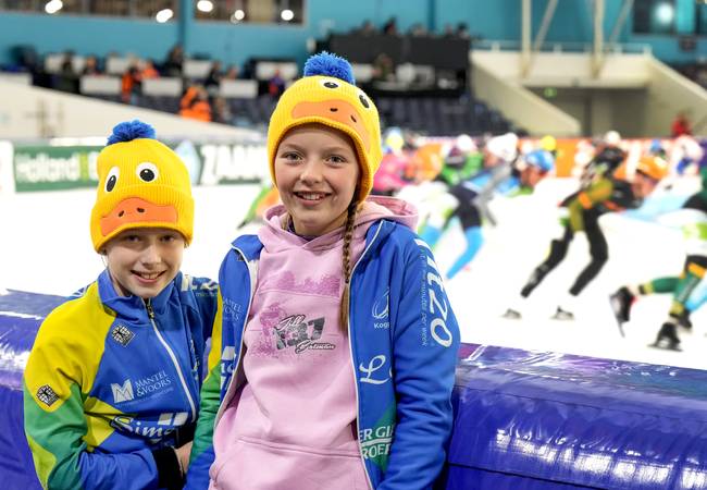 Jong (en oud) bleef nog even hangen voor het slotstuk van de dag